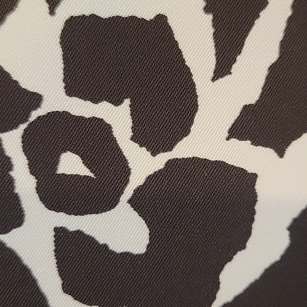 𝅺connected APPAREL dress in black and white capped sleeves size 6 - Picture 6 of 7